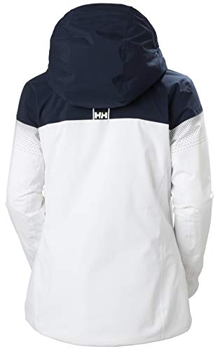 Helly Hansen W Motionista Lifaloft Jacket Chaqueta Con Doble Capa, Mujer, White, S