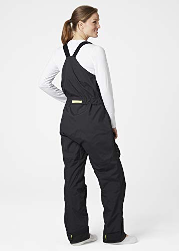 Helly Hansen W Pier Bib Pantalon Con Tirantes, Mujer, Ebony, XS