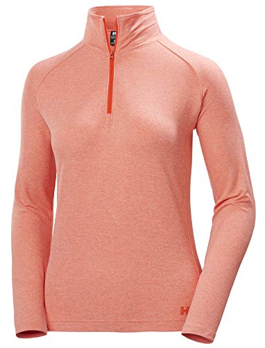 Helly Hansen W Verglas 1/2 Zip Suéter con Media Cremallera, Mujer, Cherry Tomato, M