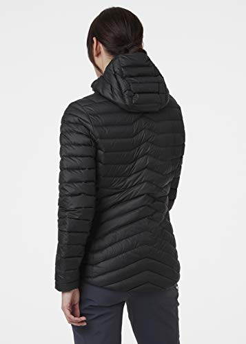 Helly Hansen W Verglas Hooded Down Insulator Chaqueta, Mujer, Black, L