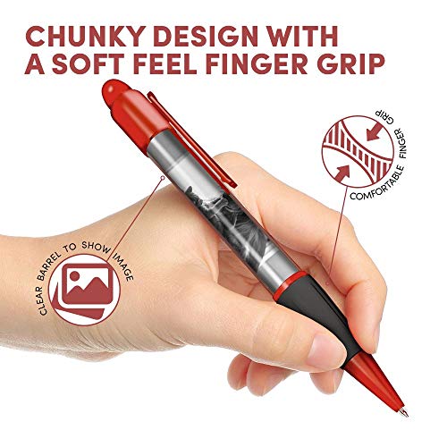 Hermoso y cómodo bolígrafo rojo (tinta negra) BW - es Retriever British Shorthair #42967