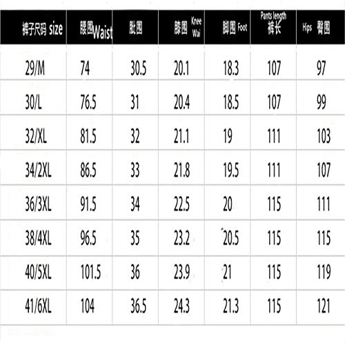 Hhckhxww Pantalones Vaqueros Ajustados De Talla Grande para Hombre Four Seasons Workwear