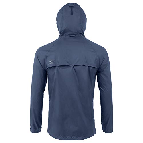 HIGHLANDER Stow and Go Chaqueta, Hombre, Azul Marino, XS