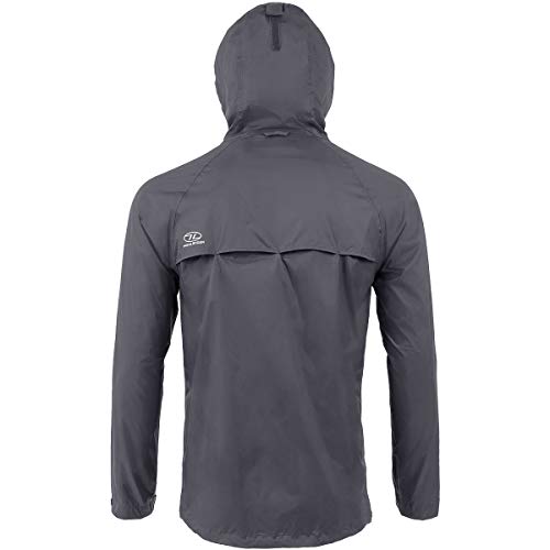 HIGHLANDER Stow & Go Chaqueta, Hombre, Gris, S