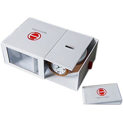 Hip Hop Reloj Analógico para Mujer de Cuarzo con Correa en Silicona HWU0509