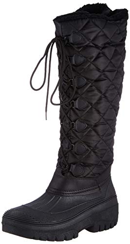 HKM Botas térmicas de invierno para adultos -Kodiak Fashion-9100 negras, 32 pantalones, 9100 negro, 32