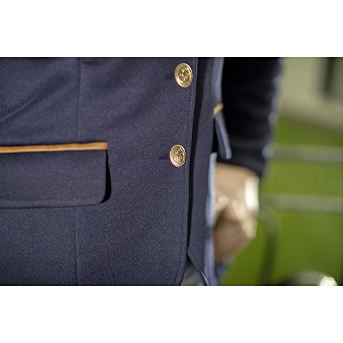 HKM - Chaqueta de Concurso LG Basic Negro 38