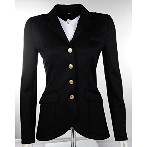 HKM - Chaqueta de Concurso LG Basic Negro 38