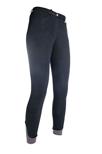 Hkm Kate - Pantalones de equitación (Talla 36), Color Negro