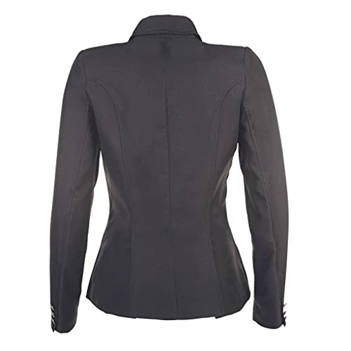 HKM MARBURG 545169 - Chaqueta de equitación para mujer y niño, talla 42, color negro