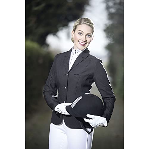 HKM MARBURG 545169 - Chaqueta de equitación para mujer y niño, talla 42, color negro