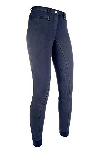 Hkm Pantalones de equitación para Mujer Sports Equiment, de Rest Easy, Mujer, Pantalones, 4057052118920, Azul Oscuro, 24