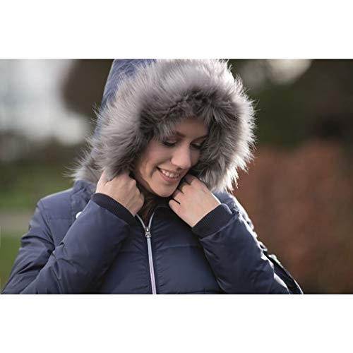 HKM Pro Team Speed - Chaqueta de equitación para mujer (talla L), color azul oscuro