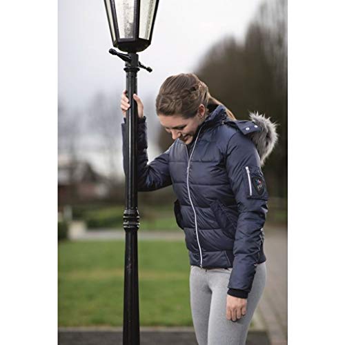 HKM Pro Team Speed - Chaqueta de equitación para mujer (talla L), color azul oscuro