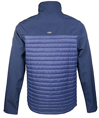 Hkm San Juan-6900 - Chaqueta de equitación para adultos, color azul oscuro, talla XXXL