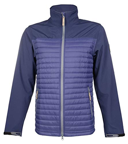 Hkm San Juan-6900 - Chaqueta de equitación para adultos, color azul oscuro, talla XXXL