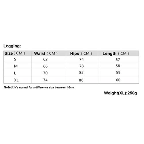 HONGHUIKE Pantalones de Yoga Tipo de Herida Fitness Dance Ballet Leggings con Tiras Leggings elásticos (Color : Negro, Size : L)