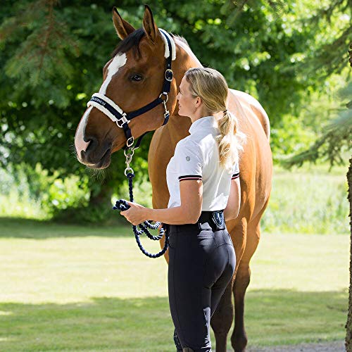 HORZE Desiree Women's Knee Patch Breeches, Azul, 38