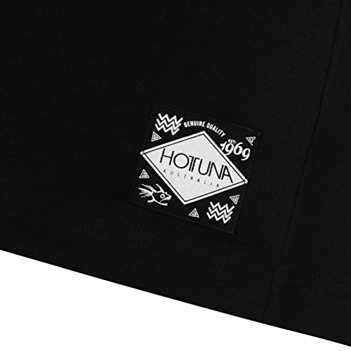 Hot Tuna - Camiseta para hombre Nero Crcl Logo 3XL