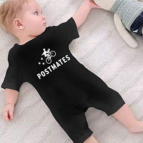 hotmoment-uk Postmates - Mono de manga corta para bebé