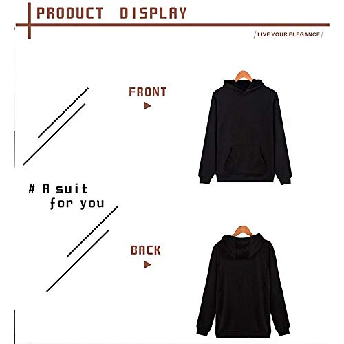 HUANHE Sudadera con Capucha Blanca De Anime Naruto para Hombre, Sudadera para Mujer, Otoño, Hip Hop, Naruto, Sudadera con Capucha Informal para Niños Y Niñas, Camisetas para Parejas