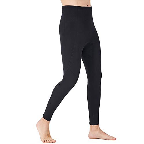 HUOFEIKE Pantalones De Buceo Térmicos De Neopreno De 2 Mm De Hombre, Pantalones De Surf, Trucos De Invierno para Mujer Engranaje De Snorkel para Nadar En Kayak Windsurf,Men,XXXL