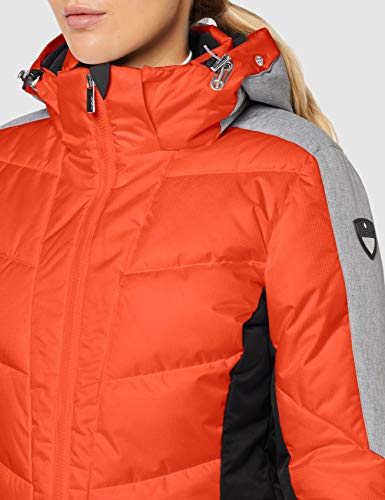 ICEPEAK Electra Chaqueta, Mujer, Rojo Coral, 42