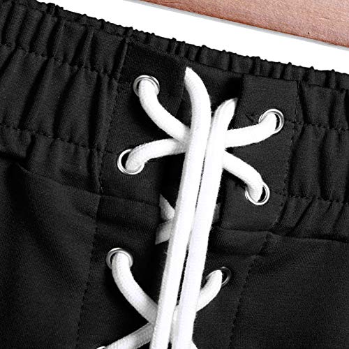 iClosam Pantalones Deportivo Corto Mujer,Pantalón Moda para Deportes Yoga Casual Gimnasio Ejercicio Playa Aire Libre Ocasionales