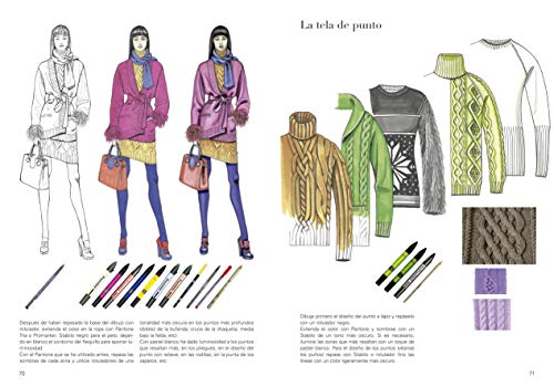 Ilustración de moda: técnicas y métodos de dibujo profesiona