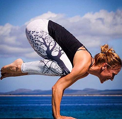 Inception Pro Infinite (talla s) leggings de fitness - mujer - deportes con estampado - blanco - entrenamiento - gimnasio - yoga - pilates - mallas - gimnasio