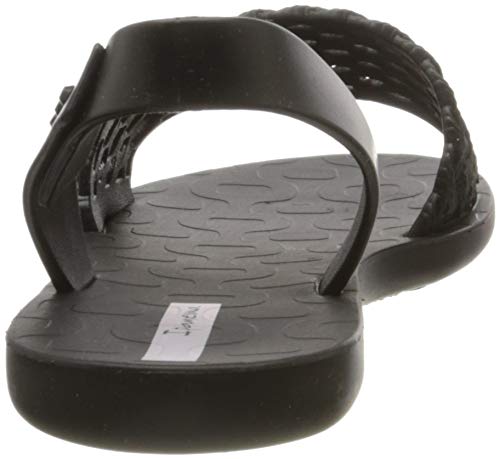 Ipanema Breezy Sandal Fem, Sandalias de Talón Abierto Mujer, Multicolor (Black/Black 8023.0), 35/36 EU
