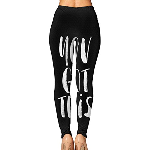 Irener Leggings de Entrenamiento Deportivo con pantalón de Yoga You Got This High Waist Tummy Control Womens Yoga Workout Pantsn