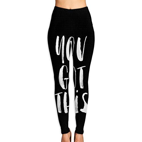 Irener Leggings de Entrenamiento Deportivo con pantalón de Yoga You Got This High Waist Tummy Control Womens Yoga Workout Pantsn