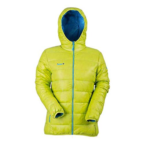 Izas Donja Chaqueta de Plumas, Mujer, Lima/Turquesa, XL