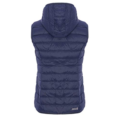 Izas Garda Chaleco De Plumas, Mujer, Negro/Negro, L