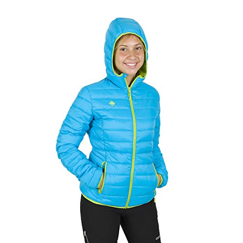 Izas Musa Chaqueta De Plumas, Mujer, Turquesa/Lima, L
