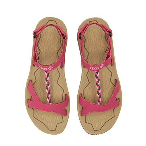 Izas Outdoor Leeds, Sandalias Deportivas Mujer, Fuxia Light Rose, 40 EU