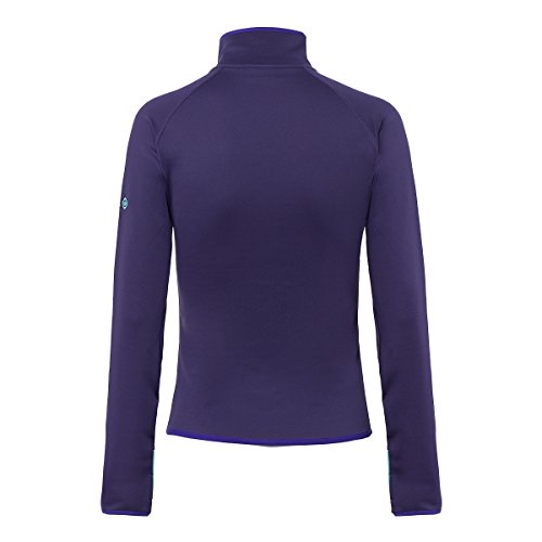 Izas Somka Chaqueta Forro Polar, Mujer, Morado Oscuro / Gris, L