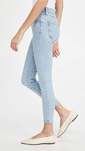 J Brand Alana Jeans ajustados de talle alto para mujer - azul - 32 US