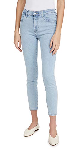 J Brand Alana Jeans ajustados de talle alto para mujer - azul - 32 US