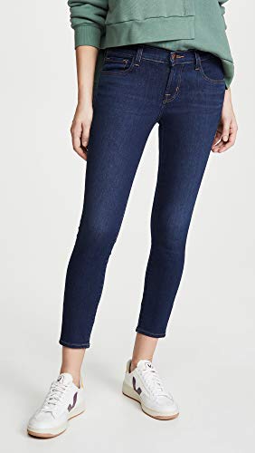 J Brand Women's 9326 Low Rise Crop Skinny Jeans, Moro, Blue, 26