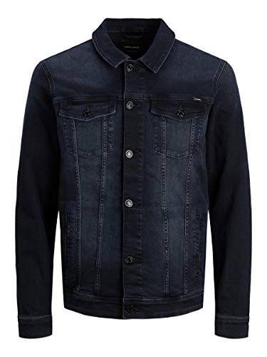 Jack & Jones JJIALVIN JJJACKET AGI 004 Noos Chaqueta vaquera, Azul Denim, L para Hombre