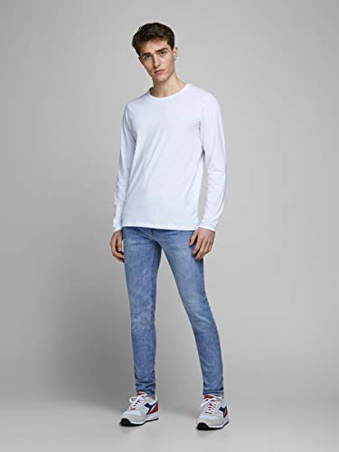 Jack & Jones Jjiliam Jjoriginal Am 792 50sps Noos Vaqueros Skinny, Azul (Blue Denim Blue Denim), 31W / 32L para Hombre