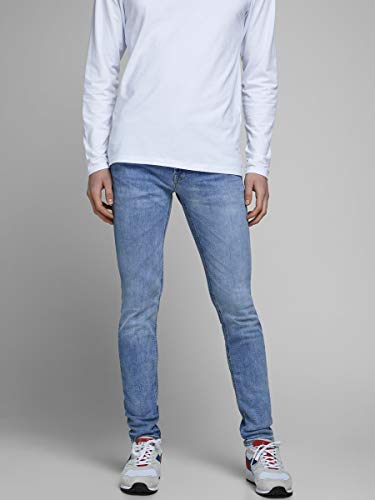 Jack & Jones Jjiliam Jjoriginal Am 792 50sps Noos Vaqueros Skinny, Azul (Blue Denim Blue Denim), 31W / 32L para Hombre