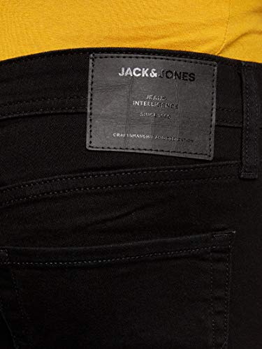 Jack & Jones Jjiliam Jjoriginal Am 816 Noos Vaqueros Skinny, Negro (Black Denim Black Denim), 32W / 32L para Hombre