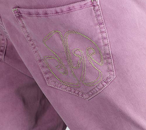 Jeanstrack Shira Pantalón de Escalada-Trekking, Mujer, Rosa, M