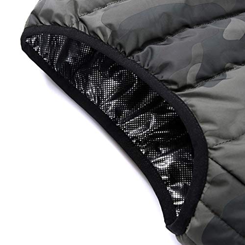 JERFER Chaqueta de Carga USB Inteligente Calefacción Eléctrica de los Hombres Temperar Blusa Tipo B