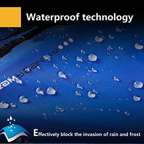 JIANYE Chaqueta Montaña Mujer Hombre Chaqueta Trekking Transpirable Chaqueta Nieve 3 en 1 Chaqueta Softshell Verde 3XL