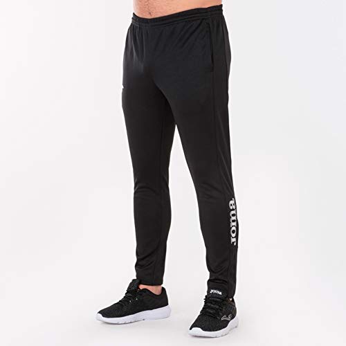 Joma 100761.100 Pantalones, Hombre, Negro, M