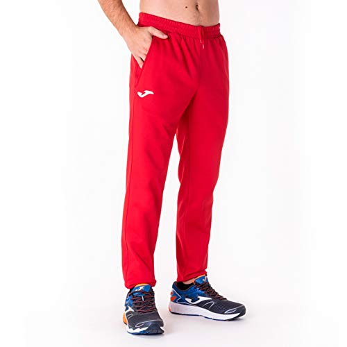Joma Cleo II Pantalon Largo Deportivo, Hombre, Rojo, XL